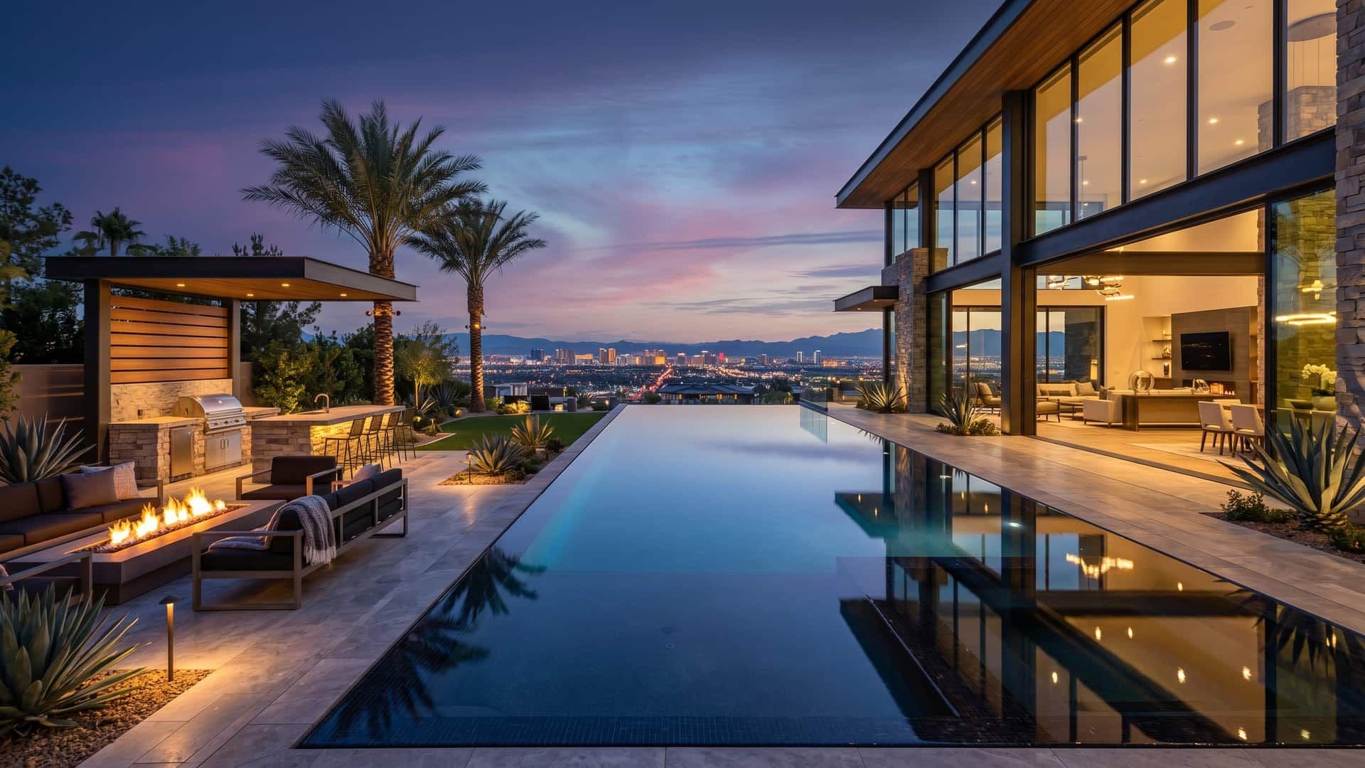 Las Vegas valley aerial showing residential neighborhoods — housing market 2026 data hub