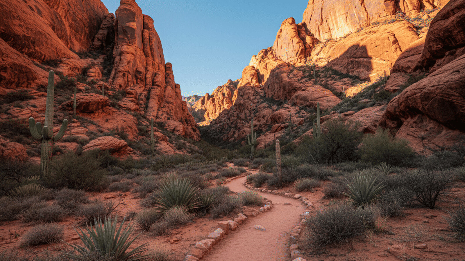 Las Vegas family neighborhood with children playing in park and mountain views in background