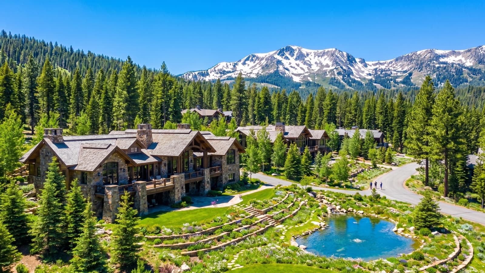 Reno foothill neighborhood with Sierra Nevada and four-season climate